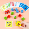 Настольная игра Эмоции, кубики и карточки для детей