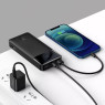 УМБ Baseus Bipow 15w 10000mAh (PPDML-I01) Black павербанк с дисплеем и быстрой зарядкой