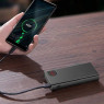 УМБ Baseus Bipow 22,5w 20000mAh (PPDML-I01) Black павербанк с дисплеем и быстрой зарядкой