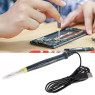 Портативный паяльник ZD-20U 5В 8 ВТ паяльная ручка с питанием от USB