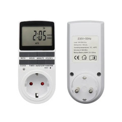 Таймер розеточный 220V для включения/выключения электроприборов программируемая розетка