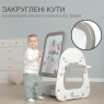 Мольберт парта со стульчиком для малыша 3 в 1 для детей от 2 до 10 лет до 40 кг