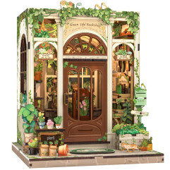 Букнук Green Life Bookshop с подсветкой — набор для сборки, CUTEBEE