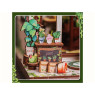 Букнук Green Life Bookshop с подсветкой — набор для сборки, CUTEBEE