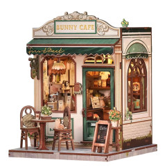 Букнук Sunny Cafe с подсветкой — набор для сборки, CUTEBEE