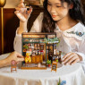 Румбокс Tipsy Restaurant — миниатюрный домик с LED-подсветкой, Robotime