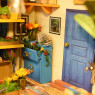 Румбокс Cathy’s Flower House — миниатюрный домик с LED-подсветкой, Robotime