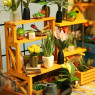 Румбокс Cathy’s Flower House — миниатюрный домик с LED-подсветкой, Robotime