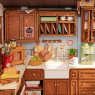 Румбокс Baking Kitchen — миниатюрный домик с LED-подсветкой, Robotime