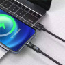 Магнитный поворотный кабель быстрой зарядка Type C USLION 360 для Samsung Xiaomi